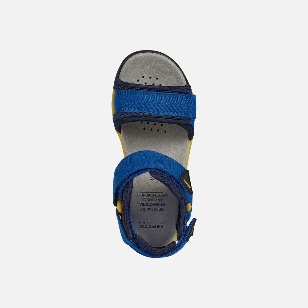 Geox Sandals Blue Borealis - Geox Boys Shoes - WLRJYV861